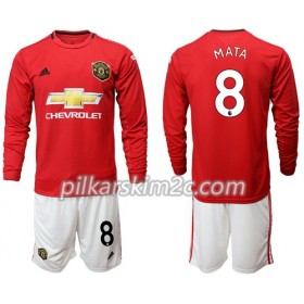 Koszulka Manchester United Mata 8 Dziecięca Główna 2019-2020 - Koszulki Piłkarskie(L/S)